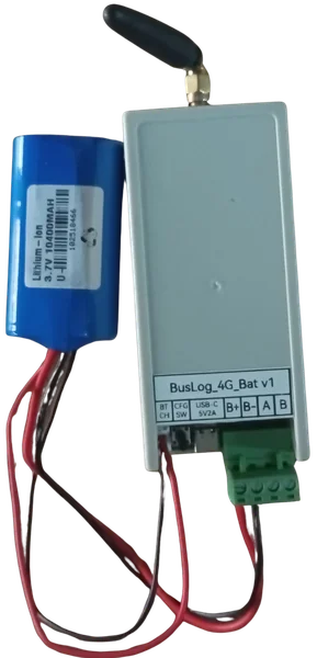 BusLog 4G BAT Battery-Powered IoT Gateway - SilTech Industries